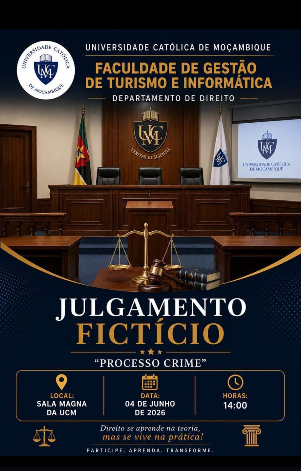 Julgamento Fictício na UCM Pemba
